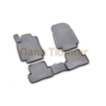 Коврики в салон полиуретан 4 штуки Element для Renault Clio 3 2005-2012 Коврики в салон полиуретан 4 штуки Element для Renault Clio 3 2005-2012