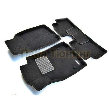 Коврики текстильные 3D Euromat чёрные Original Business для Renault Fluence/Megane 3 2009-2017