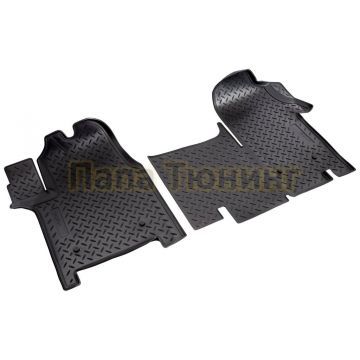 Коврики в салон Norplast полиуретан чёрные для Renault Master 2011- Коврики в салон Norplast полиуретан чёрные для Renault Master 2011-