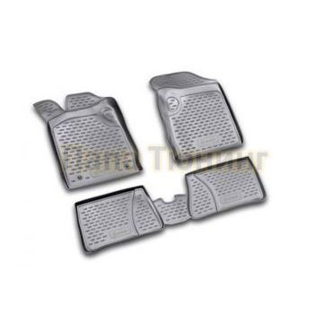 Коврики в салон полиуретан 4 штуки Element для Renault Symbol 2008- Коврики в салон полиуретан 4 штуки Element для Renault Symbol 2008-