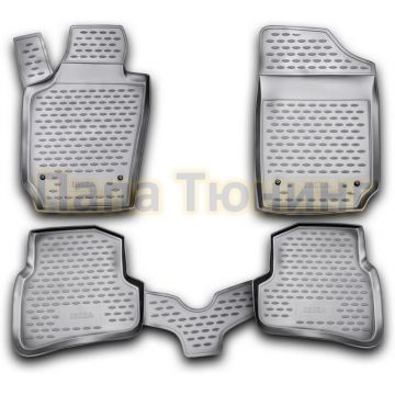 Коврики в салон полиуретан 4 штуки Element для Seat Ibiza 2008-2017 Коврики в салон полиуретан 4 штуки Element для Seat Ibiza 2008-2017