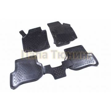 Коврики в салон полиуретан 4 штуки Element для Seat Leon 2005-2012 Коврики в салон полиуретан 4 штуки Element для Seat Leon 2005-2012