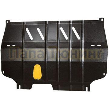Защита картера NLZ для 1,4/1,6 бензин МКПП/АКПП для Volkswagen Polo/Skoda Rapid/Fabia 2009-