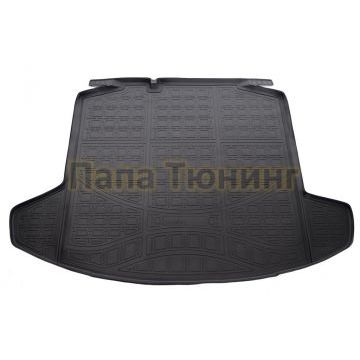 Коврик в багажник Norplast полиуретан чёрный для Skoda Rapid 2012-