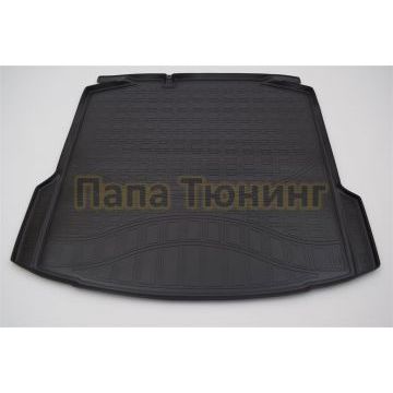 Коврик в багажник Norplast черный с органайзером на хетчбек для Skoda Rapid 2012-