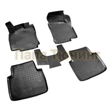 Коврики в салон Norplast полиуретан чёрные для Skoda Superb 2015-