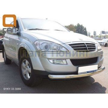 Защита переднего бампера 76 мм CAN Otomotiv для SsangYong Kyron 2007-2015 Защита переднего бампера 76 мм CAN Otomotiv для SsangYong Kyron 2007-2015