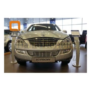 Накладка решётки переднего бампера CAN Otomotiv для SsangYong Kyron 2007-2015