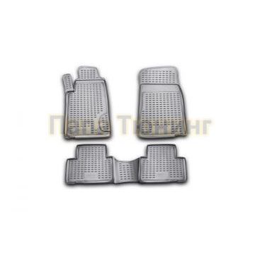 Коврики в салон полиуретан 4 штуки Autofamily для SsangYong Actyon Sports 2012-2015