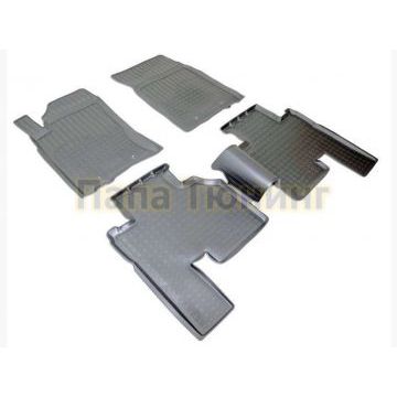 Коврики в салон Norplast полиуретан чёрные для SsangYong Actyon Sports 2012-2015