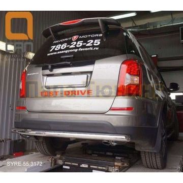 Защита заднего бампера 60 мм CAN Otomotiv для SsangYong Rexton 2007-2015 Защита заднего бампера 60 мм CAN Otomotiv для SsangYong Rexton 2007-2015