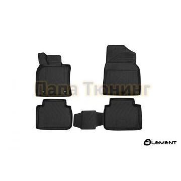 Коврики 3D в салон полиуретан 4 штуки Element для Toyota Camry 2017- Коврики 3D в салон полиуретан 4 штуки Element для Toyota Camry 2017-