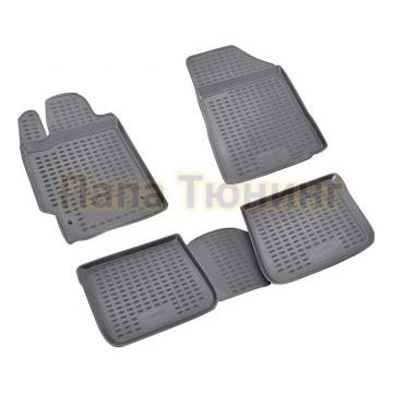 Коврики в салон полиуретан 4 штуки Autofamily для Toyota Camry 2006-2011 Коврики в салон полиуретан 4 штуки Autofamily для Toyota Camry 2006-2011