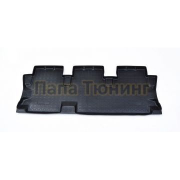 Коврики в салон Norplast полиуретан чёрные 3 ряд для Toyota Highlander 2014-