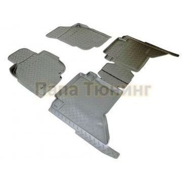 Коврики в салон Norplast полиуретан чёрные для Toyota Hilux 2011-2015 Коврики в салон Norplast полиуретан чёрные для Toyota Hilux 2011-2015