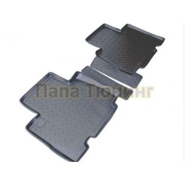 Коврики в салон Norplast полиуретан чёрные задние 2 штуки для Toyota RAV4 Длинная база 2010-2012 Коврики в салон Norplast полиуретан чёрные задние 2 штуки для Toyota RAV4 Длинная база 2010-2012