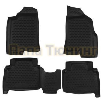 Коврики в салон полиуретан 4 штуки Element для Hummer H3 2005-2010 Коврики в салон полиуретан 4 штуки Element для Hummer H3 2005-2010