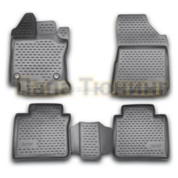 Коврики 3D салон полиуретан 4 штуки Autofamily для Toyota Venza 2012-2017 Коврики 3D салон полиуретан 4 штуки Autofamily для Toyota Venza 2012-2017