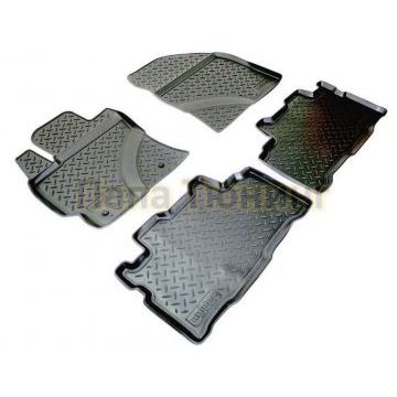 Коврики в салон Norplast полиуретан чёрные для Toyota Verso 2009-2012