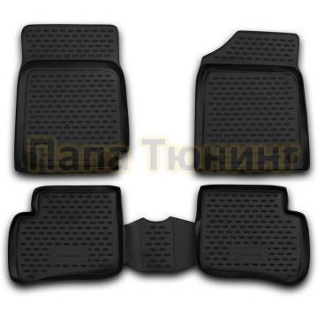 Коврики в салон полиуретан 4 штуки Element для Toyota Vitz 1998-2005 Коврики в салон полиуретан 4 штуки Element для Toyota Vitz 1998-2005