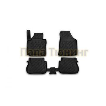 Коврики в салон полиуретан 4 штуки Element для Volkswagen Caddy 2015- Коврики в салон полиуретан 4 штуки Element для Volkswagen Caddy 2015-