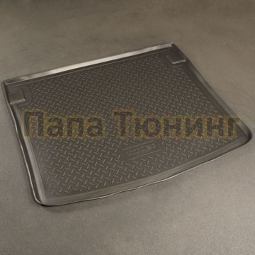 Коврик в багажник Norplast полиуретан чёрный для подъёмной задней двери для Volkswagen Caddy 2004- Коврик в багажник Norplast полиуретан чёрный для подъёмной задней двери для Volkswagen Caddy 2004-