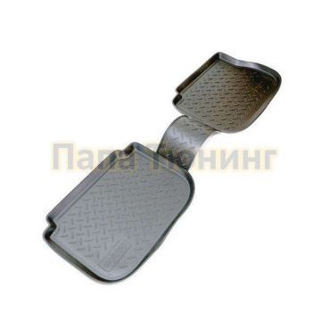 Коврики в салон Norplast полиуретан чёрные задние с перемычкой для Volkswagen Caddy 2004- Коврики в салон Norplast полиуретан чёрные задние с перемычкой для Volkswagen Caddy 2004-