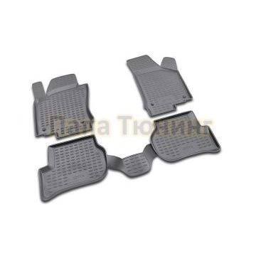 Коврики в салон полиуретан 4 штуки Element для Volkswagen Golf Plus 2005-2014 Коврики в салон полиуретан 4 штуки Element для Volkswagen Golf Plus 2005-2014
