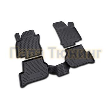 Коврики в салон полиуретан 4 штуки Element для Volkswagen Scirocco 2009-2017 Коврики в салон полиуретан 4 штуки Element для Volkswagen Scirocco 2009-2017