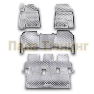 Коврики в салон полиуретан 4 штуки Element для Toyota Land Cruiser 200 2012-2015 Коврики в салон полиуретан 4 штуки Element для Toyota Land Cruiser 200 2012-2015
