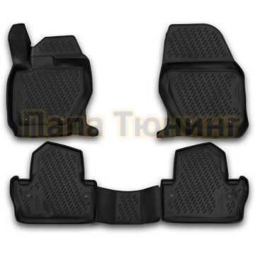 Коврики 3D в салон полиуретан 4 штуки Element для Volvo S60 2013- Коврики 3D в салон полиуретан 4 штуки Element для Volvo S60 2013-