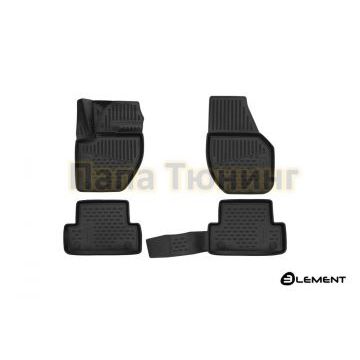 Коврики 3D в салон полиуретан 4 штуки на хетчбек Element для Volvo V40 Cross Country 2016- Коврики 3D в салон полиуретан 4 штуки на хетчбек Element для Volvo V40 Cross Country 2016-