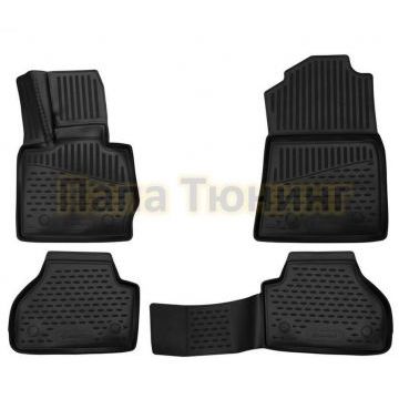 Коврики 3D в салон полиуретан 4 штуки Element для Volvo XC60 2017-