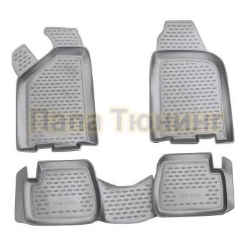 Коврики в салон полиуретан 4 штуки Element для ВАЗ 2114 2003-2014 Коврики в салон полиуретан 4 штуки Element для ВАЗ 2114 2003-2014
