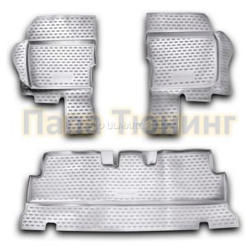 Коврики в салон полиуретан 3 штуки Element для УАЗ 3151 Hunter 2003- Коврики в салон полиуретан 3 штуки Element для УАЗ 3151 Hunter 2003-