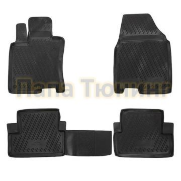 Коврики в салон полиуретан 4 штуки Autofamily для Nissan Qashqai 2007-2014 Коврики в салон полиуретан 4 штуки Autofamily для Nissan Qashqai 2007-2014