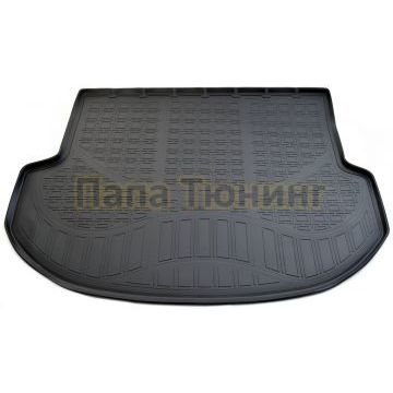 Коврик в багажник Norplast полиуретан чёрный 5 мест для Hyundai Santa Fe 2012-2018 Коврик в багажник Norplast полиуретан чёрный 5 мест для Hyundai Santa Fe 2012-2018