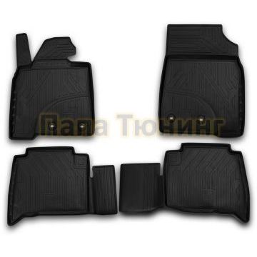 Коврики в салон полиуретан 4 штуки Element для Toyota Land Cruiser 200 2015- Коврики в салон полиуретан 4 штуки Element для Toyota Land Cruiser 200 2015-