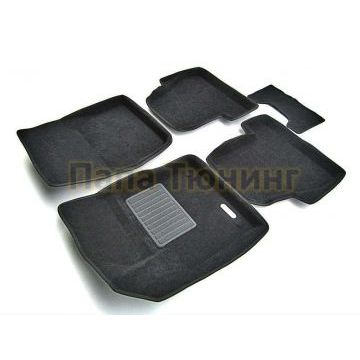Коврики в салон текстиль 6 штук для АКПП Autofamily для Opel Zafira Tourer 2011-