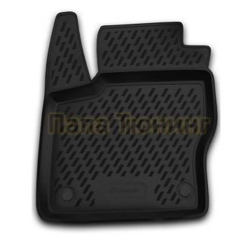 Коврик 3D в салон передний левый полиуретан 1 штука Autofamily для Ford Focus 3 2011-2015