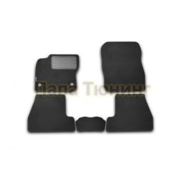 Коврики в салон текстиль 5 штук для хетчбека Autofamily для Ford Focus 3 2011-2015 Коврики в салон текстиль 5 штук для хетчбека Autofamily для Ford Focus 3 2011-2015