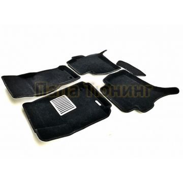 Коврики текстильные 3D Euromat чёрные Original Lux для Volkswagen Amarok 2010- Коврики текстильные 3D Euromat чёрные Original Lux для Volkswagen Amarok 2010-