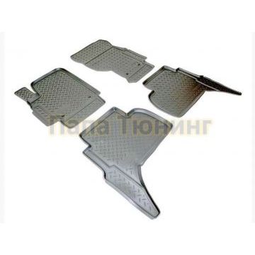 Коврики в салон Norplast полиуретан чёрные для Volkswagen Amarok 2010- Коврики в салон Norplast полиуретан чёрные для Volkswagen Amarok 2010-