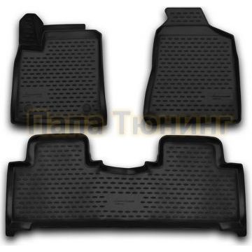 Коврики 3D в салон Element полиуретан 3 штуки для SsangYong Actyon 2013- Коврики 3D в салон Element полиуретан 3 штуки для SsangYong Actyon 2013-
