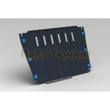 Защита картера NLZ для 2,0 дизель МКПП/АКПП для Ssangyong Actyon 2010- Защита картера NLZ для 2,0 дизель МКПП/АКПП для Ssangyong Actyon 2010-