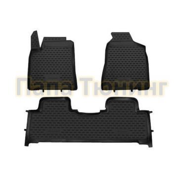 Коврики в салон полиуретан 3 штуки Element для SsangYong New Actyon 2010- Коврики в салон полиуретан 3 штуки Element для SsangYong New Actyon 2010-