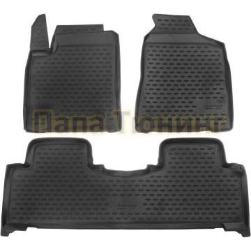 Коврики в салон полиуретан 3 штуки Autofamily для SsangYong Actyon 2013-