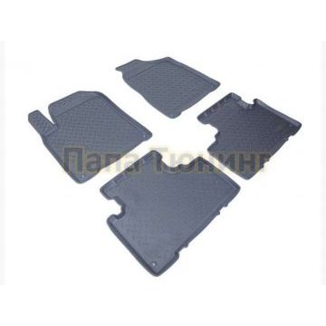 Коврики в салон Norplast полиуретан чёрные для SsangYong Actyon 2010-