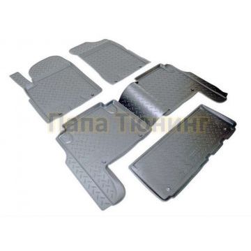 Коврики в салон Norplast полиуретан чёрные для Nissan Patrol 2010- Коврики в салон Norplast полиуретан чёрные для Nissan Patrol 2010-