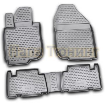 Коврики в салон полиуретан 4 штуки Element для Toyota RAV4 2006-2010 Коврики в салон полиуретан 4 штуки Element для Toyota RAV4 2006-2010